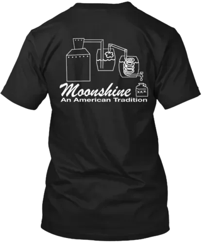 Традиционная Футболка Moonshine с длинным или коротким рукавом