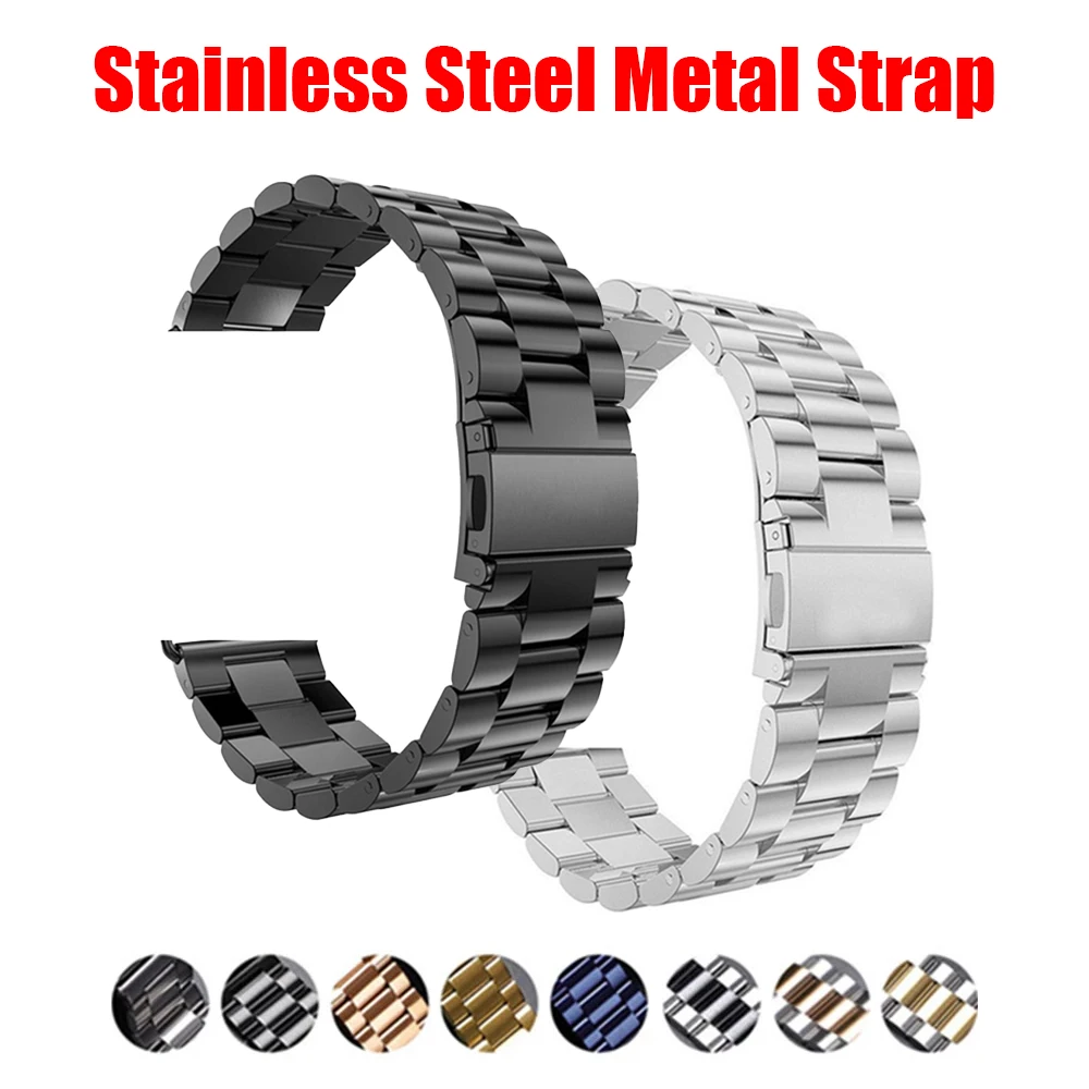 

Stainless Steel Metal Strap for Apple Watch Band 42/44/45/49mm Stainless Steel Bracelet for IWatch 8 7 Ultra Series Smartwatches