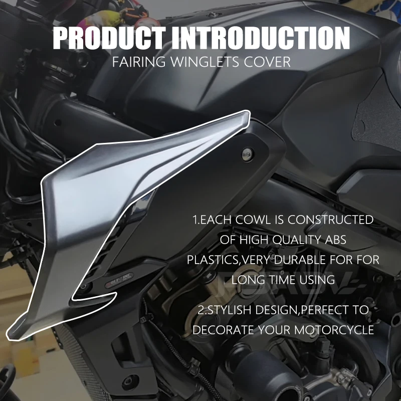Фото Мотоциклетный дефлектор, крылышки, накладка на плавник, крыло для Honda CB650R CB650 R CB 650R 2018-2023 2019 2020 2021 2022 №3