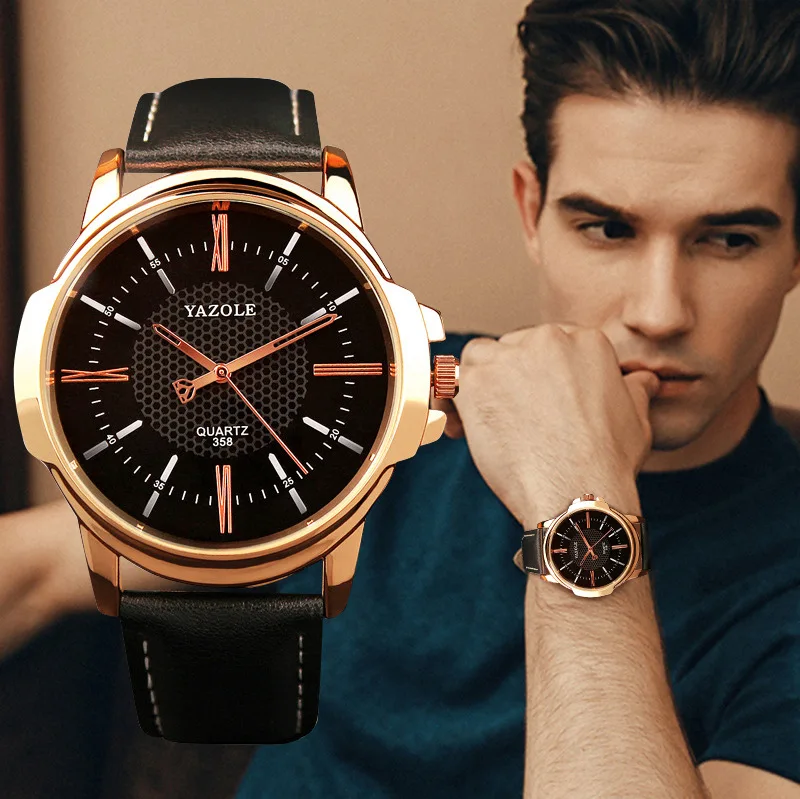

YAZOLE Quartz Watch Men Top Brand Luxury 2021 Watches Clock Wrist Watch Quartz-Watch Hodinky Relogio Masculino erkek kol saati