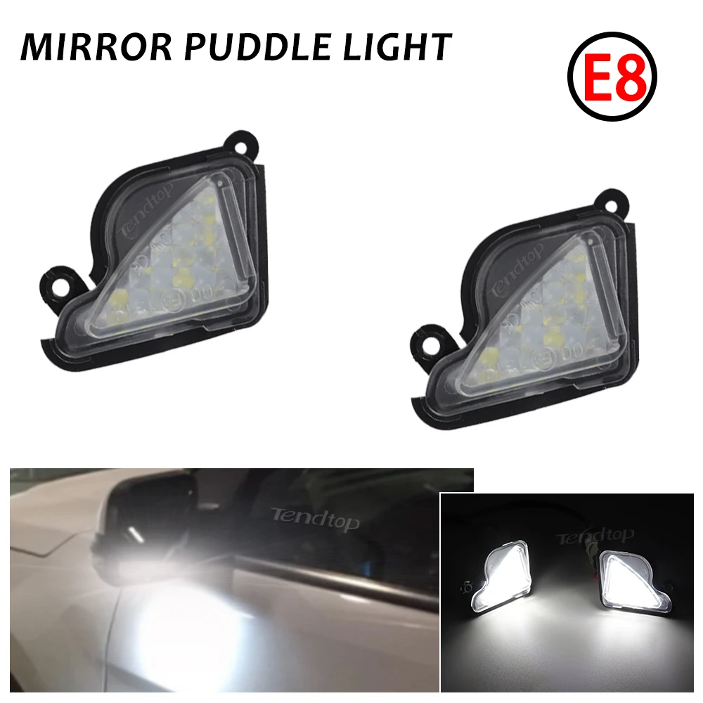 Для Skoda Octavia Mk2 Mk3 5E 2012-2019 1Z Phase 2 Superb 2008-2019 6000K Белый светодиодный светильник под