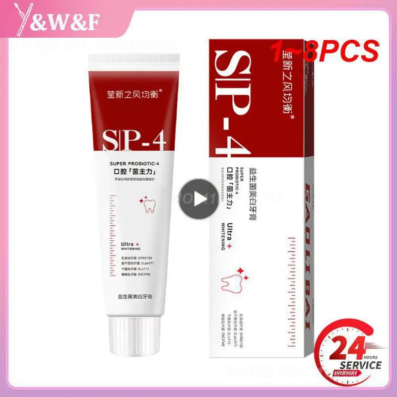 

1~8PCS Toothpaste of Teeth Whitening Repair of Cavities Caries Removal of Plaque Stains Decay Repair Teeth Treating