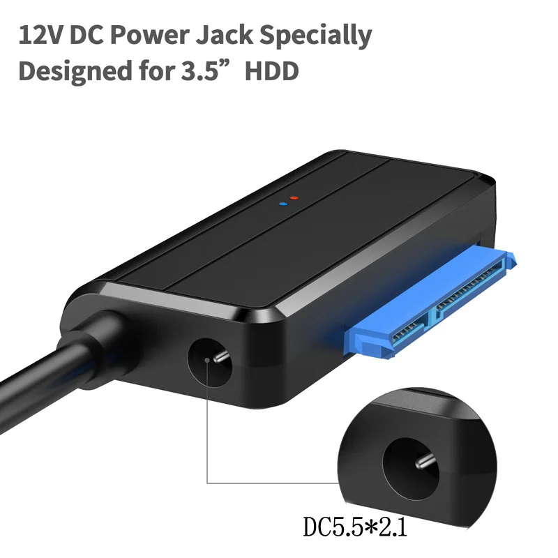 

Usb 3.0 скорость чтения интерфейса Usb 3,0 к Sata адаптер Usb3.0 Высокоскоростная передача Sata7 15pin адаптер для кабеля жесткого диска