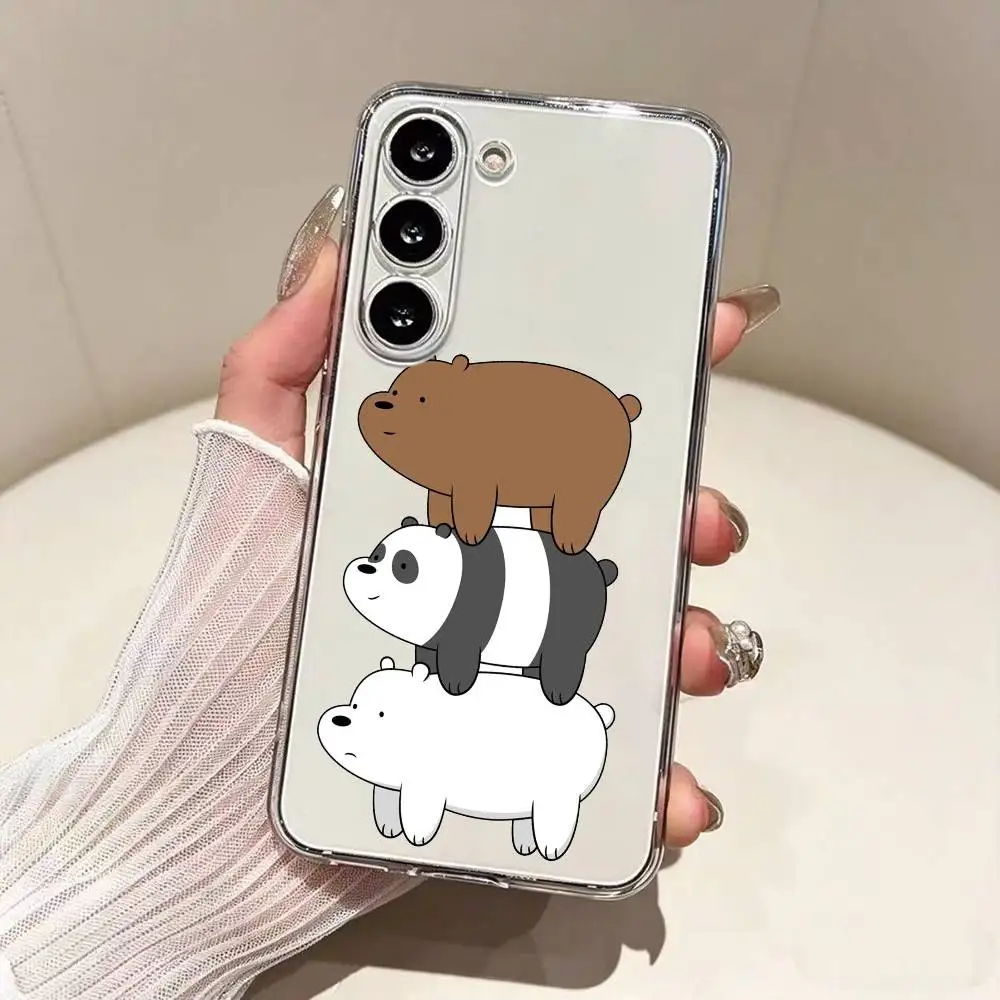 Чехол для телефона с изображением мультяшных медведей W-We B-Bare для Samsung A10,12,20,21S,30,31,40,50,51,52,70,71, прозрачный чехол (art.: 3920dbc0ce09c) - 3920dbc0ce09c
