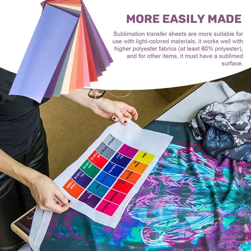 12 шт. однотонные листы для сублимационной печати х4 5 дюймов