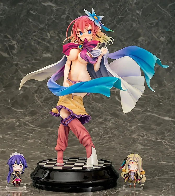 

1/7 Фат! Фигурка из ПВХ «NO GAME NO LIFE» Стефани Дора, японская аниме-фигурка, игровая статуя, Коллекционная модель, кукла, подарок