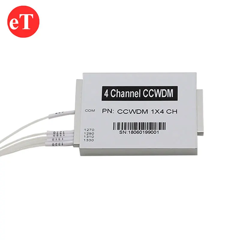 8-канальное устройство фильтра CCWDM WDM компактный волоконно-оптический
