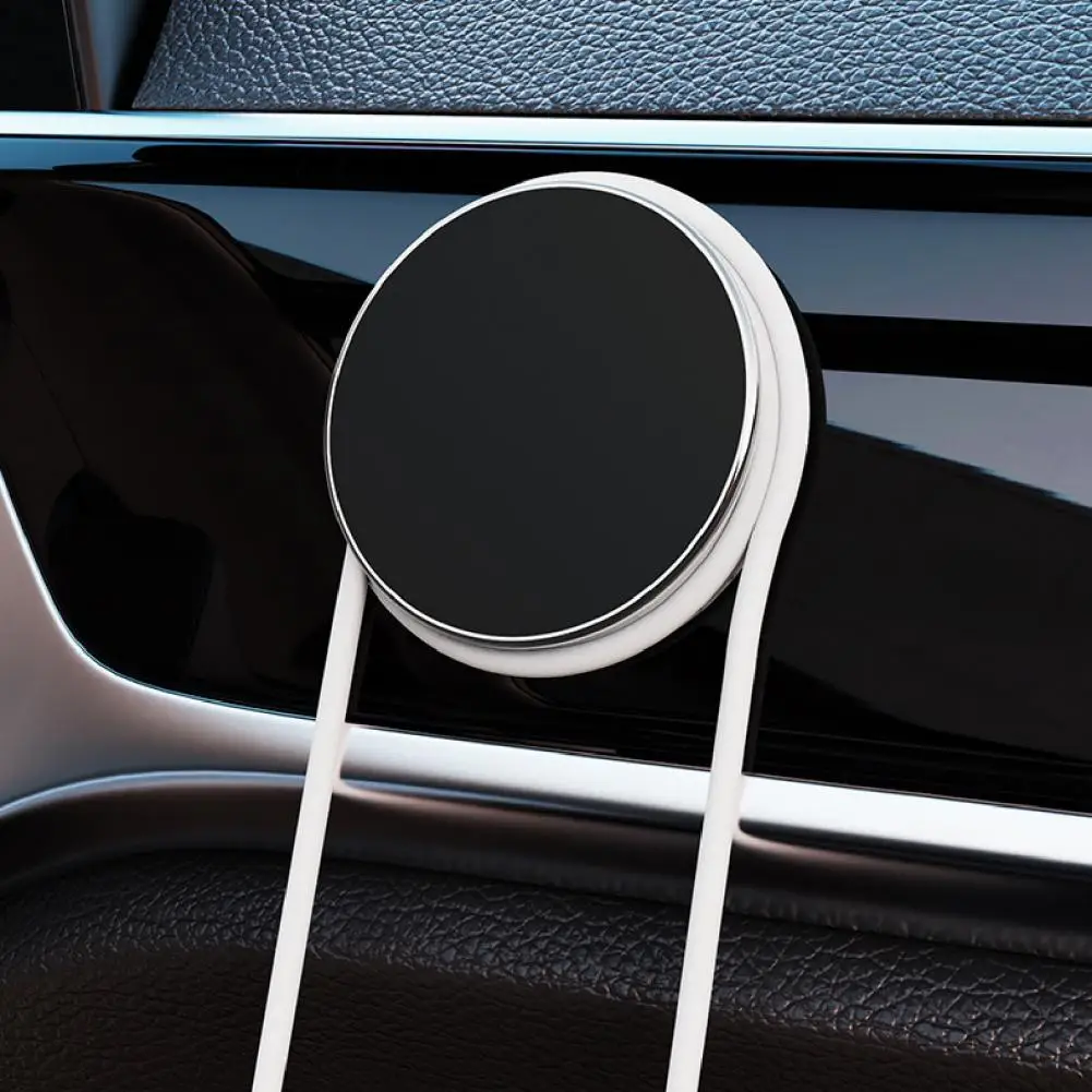 Круглый Магнитный держатель для телефона в автомобиль магнитный мобильного