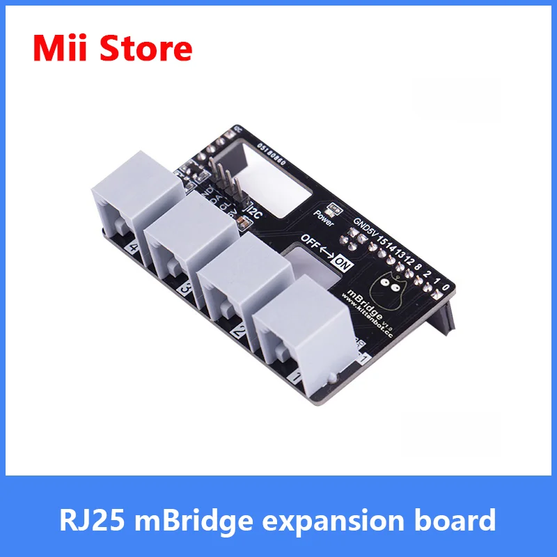 Плата расширения mBridge RJ25, Surport micro:bit makeblock и Robot bit от kittenbot Плата расширения mBridge RJ25, Surport micro:bit makeblock и Robot bit от kittenbot