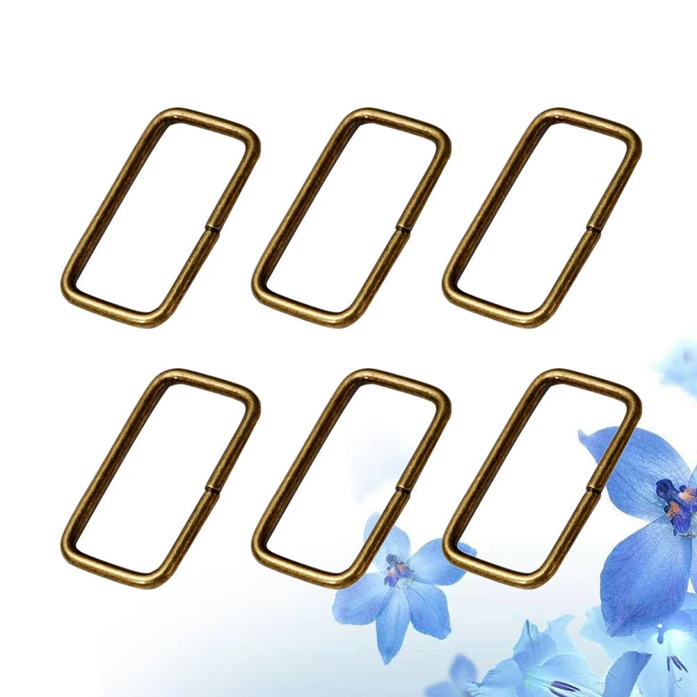 

20 Pcs Bag Clasp Strap Buckle Keychain Wallet Spring Snap Link Metal Wallets Webbing Buckle Handbag Strap Buckle Ring