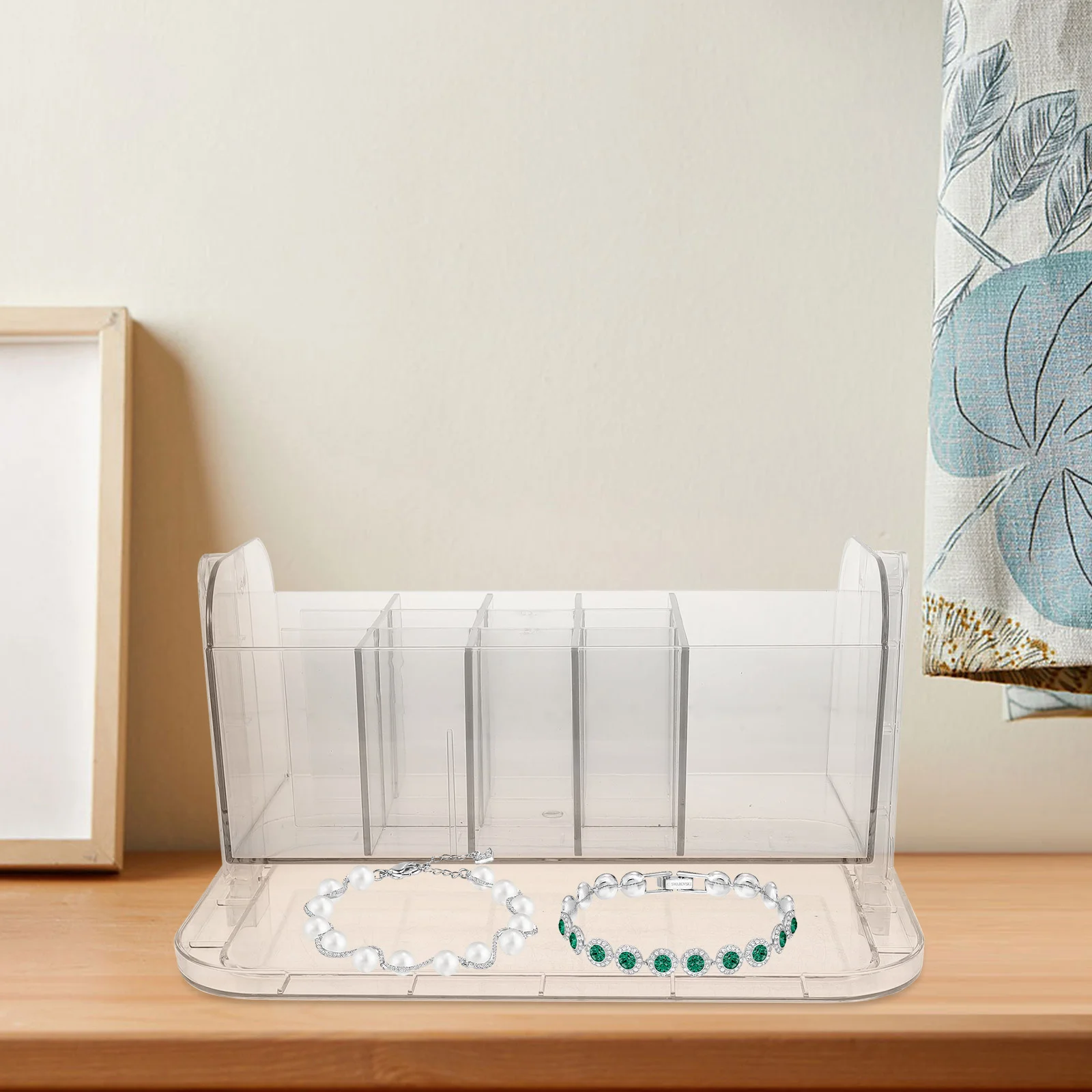 

Makeup Organizer Clear Perfume Holder Desktop Storage Rack Organizer Rack