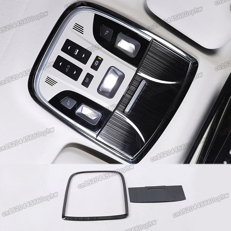 

Car Front Roof Light Reading Lamp Trims Frame Cover Sticker for Haval F7 2019 2020 2021 Accessories Styling Auto 2022 2023 F7X