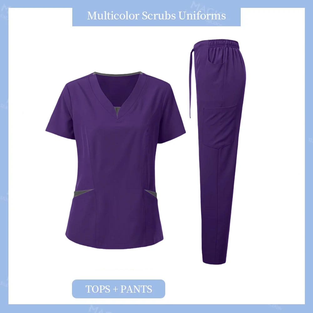 Оптовая продажа женская одежда скрабовые костюмы рабочая униформа для больниц