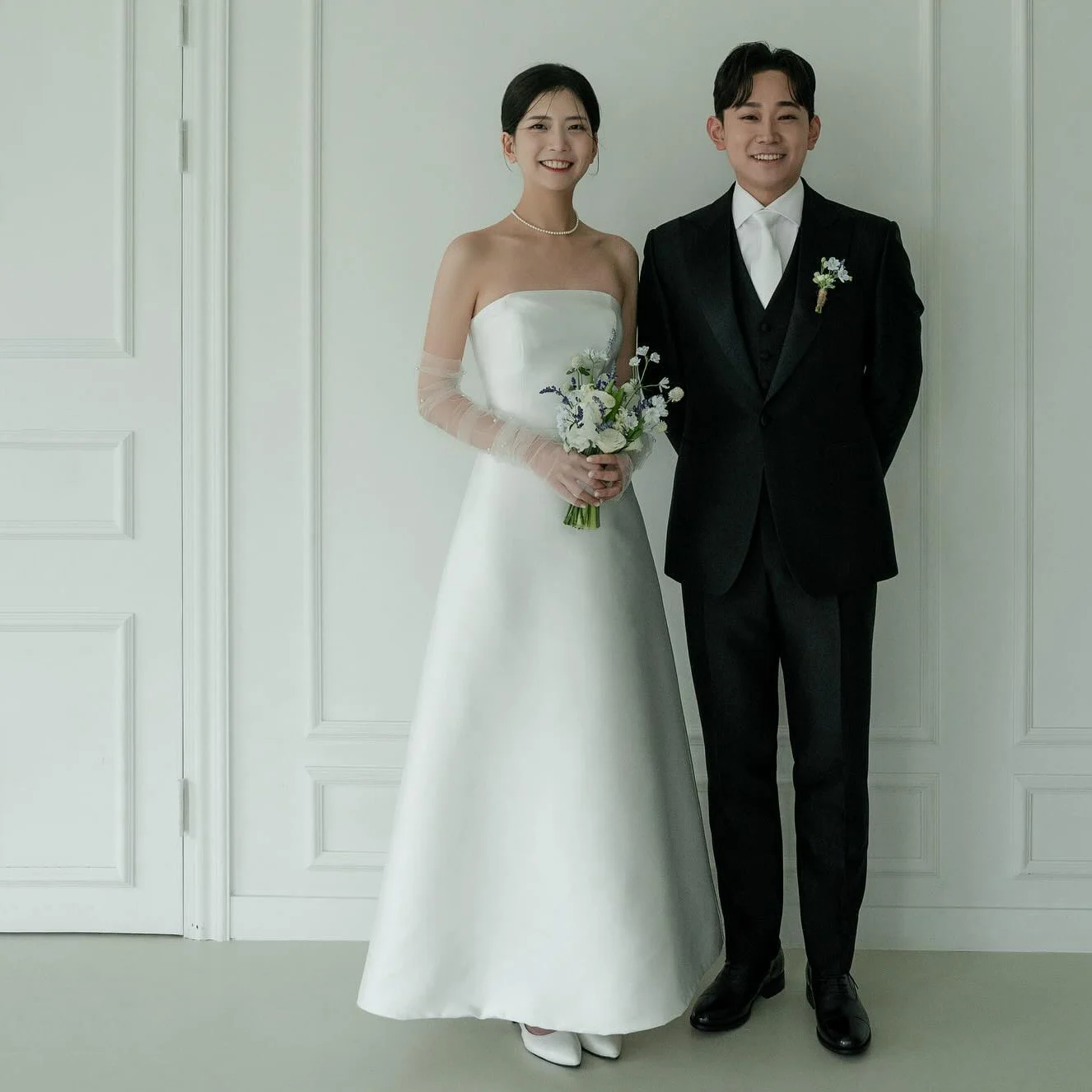 Женское облегающее платье без бретелек в Корейском стиле