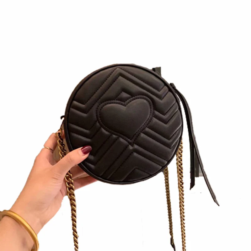 

G3 New Fashion High Quality Luxury One round cosmetic bag Messenger Women Bag Red Black Leather Designer Bag Free Shipping