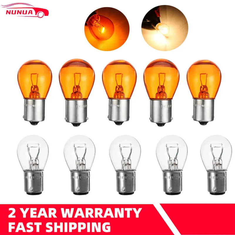 10 шт. DC12V Автомобильный светодиодный Включите Singal светильник 1157 BAY15D P21W BA15S 581 1156 PY21W