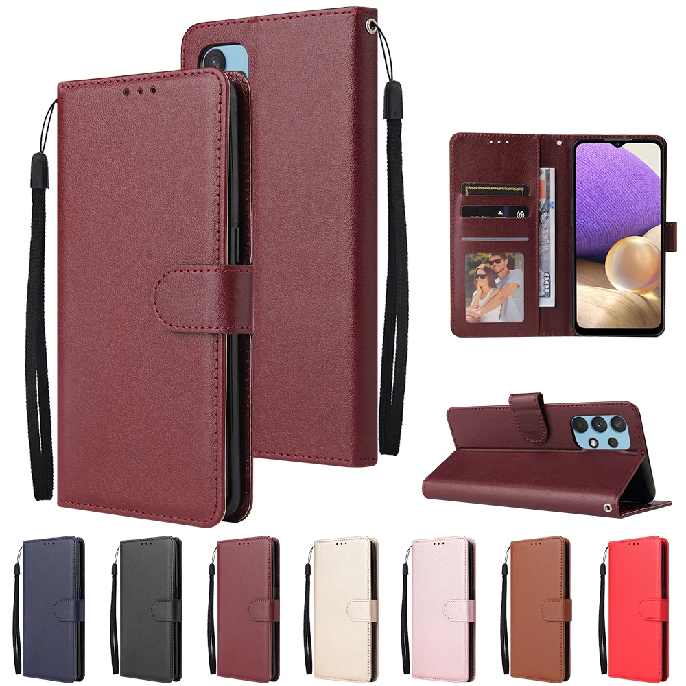 

Flip Leather Wallet Case For Samsung Galaxy J2 J3 J4 J6 Plus J7 J8 2018 J5 2016 2017 Prime A01 Core A22 A31 A32 A41 A42 Cover