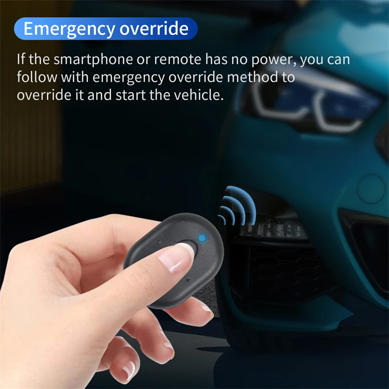 Фото EASYGUARD Im003 Умный автомобильный беспроводной иммобилайзер с управлением через приложение для смартфона, RFID, 2.4GH, Bluetooth, автоматическая блокировка/разблокировка двигателя, DC12V, простое самостоятельное подключение. №5