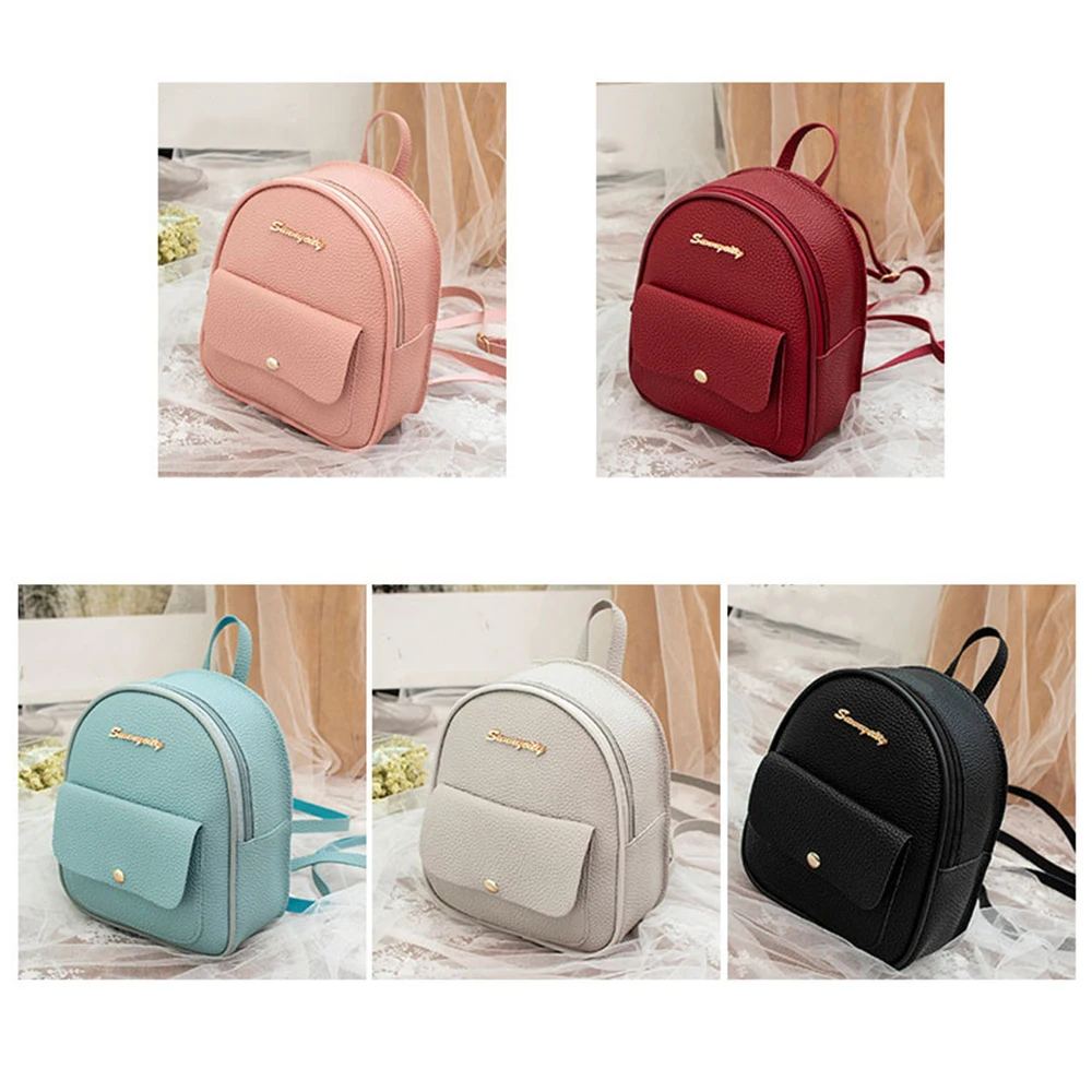 2025 мини-рюкзак женский корейский стиль сумка из искусственной кожи для
