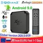 X96 мини 5G android smart tv box android 9 mlogic S905W4 четырехъядерный 2G 16gb 4k X96 MINI smart tv телеприставка медиаплеер VS IPTV