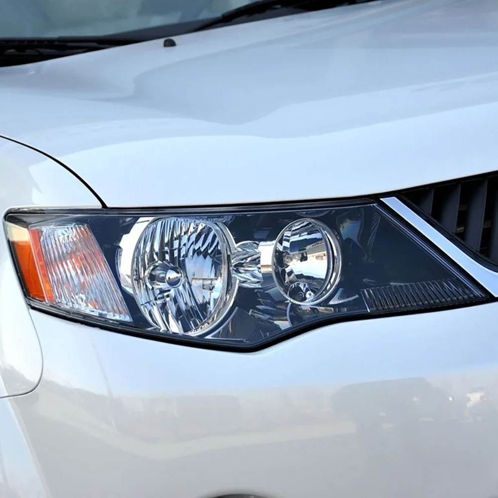 Прозрачная накладка на переднюю фару автомобиля для Mitsubishi Outlander EX 2007 2008 2009