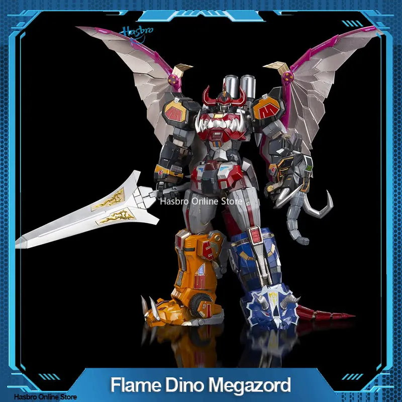 Hasbro Power Rangers Dino Megazord Flame Toys Go! Kara Kuri Combine Action Figure (FLM51435)