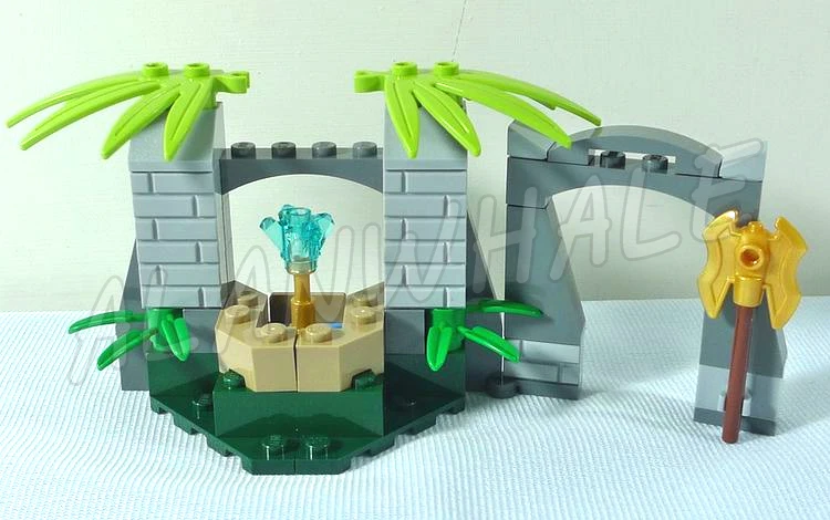 412 шт. Chima Razar's CHI Raider Temple Eagle Tribe's Defenses Poseable Wings 10060 Наборы строительных блоков