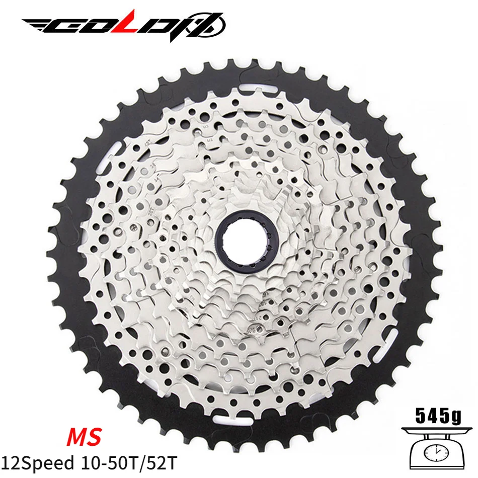 

GOLDIX MS Bike Cassette 12Speed 10-50T/10-52T Cassette Use For Mountain Bikes MS Tower Base Bicycle Parts