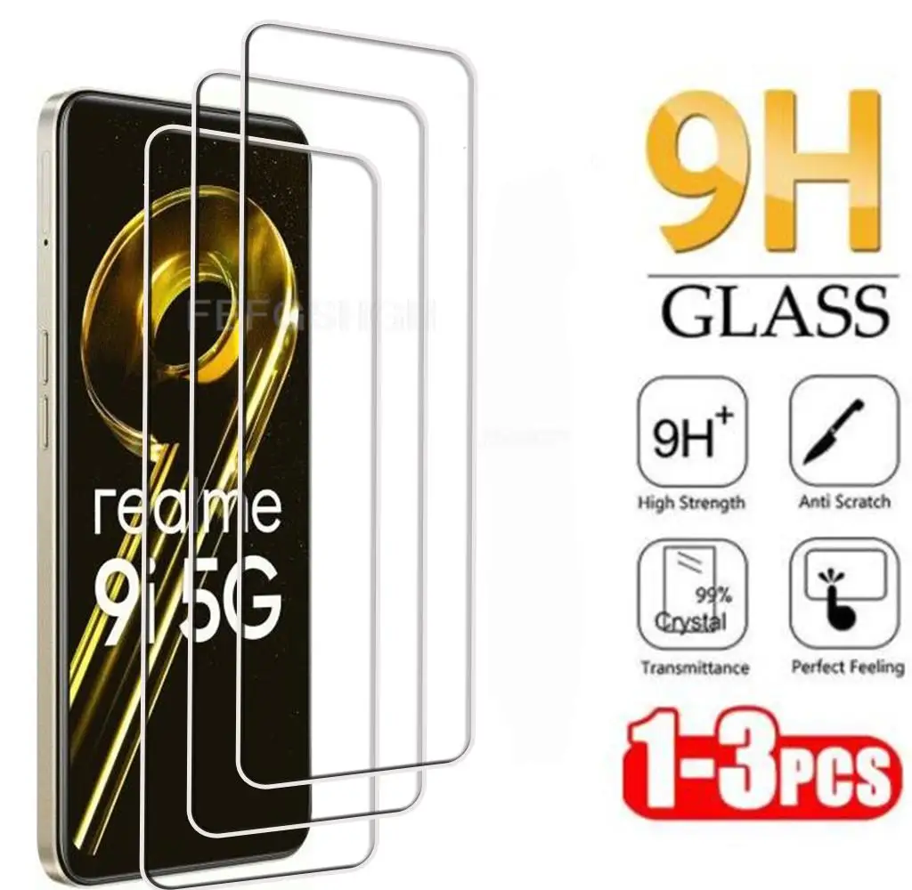 

HD Оригинальное закаленное стекло для Realme 9i 5G 10 Realme9i 5G 2022 RMX3663 RMX3612 Защитная пленка для экрана