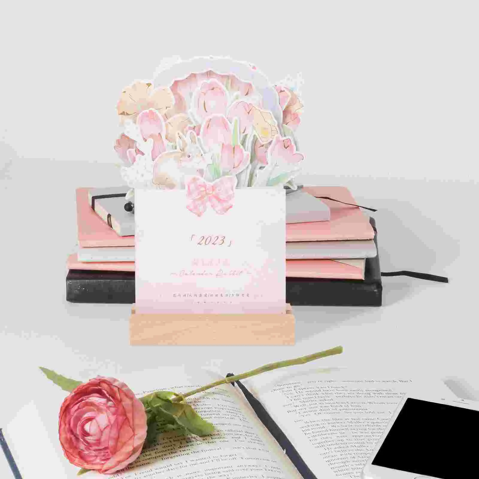 

Calendar Desk Calendars Monthly Desktop Table Planner Rabbit Year Tabletop Weekly Pad Dailydecor Home Wall The Traditional