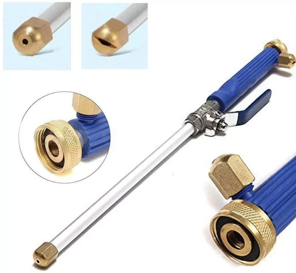 

High Pressure Water Gun Extendable Washer Sprayer with 2 Water Hose Nozzle for Garden Hose Foam Cannon Car Washing