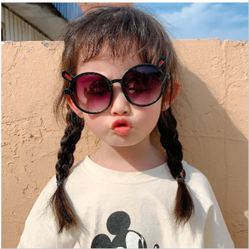 

Heart Kids Sunglasses Children Retro Cute Cartoon Bee Pink Sun Glasses Frame Girls Boys Baby Eyeglasses Fashion New Trends 2021