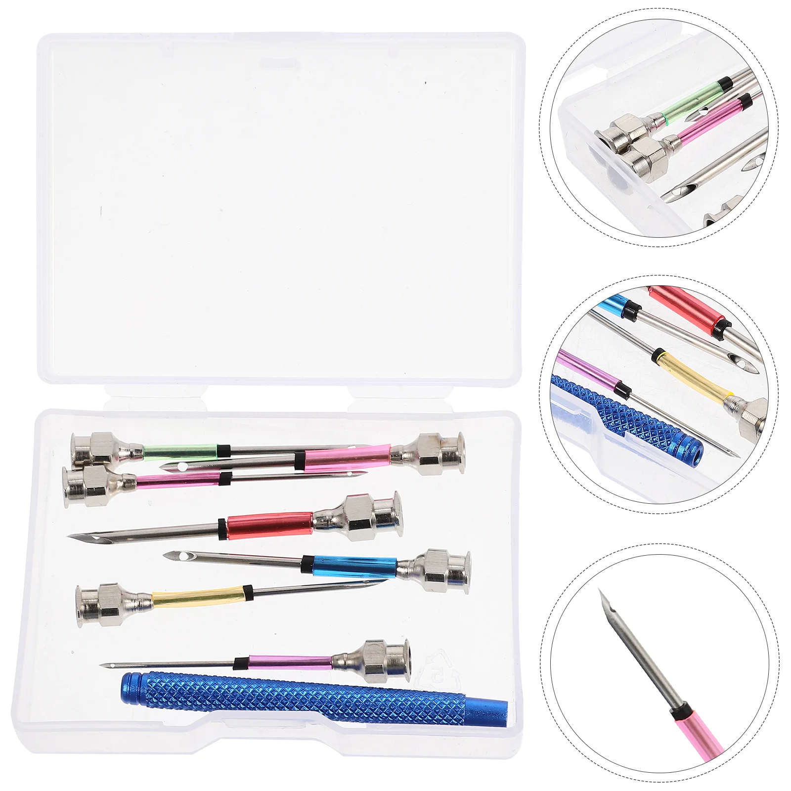 

Embroidery Tools Punch Set Tools Embroidery Kit Needle Practical Punch Needle Alloy Embroidery Punch Needle DIY Kits