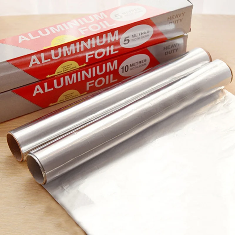 

30M Baking Paper Tin Foil aluminum Foil Paper Household Durable Non-stick Tinfoil BBQ Cooking Accessories Pastry Tools