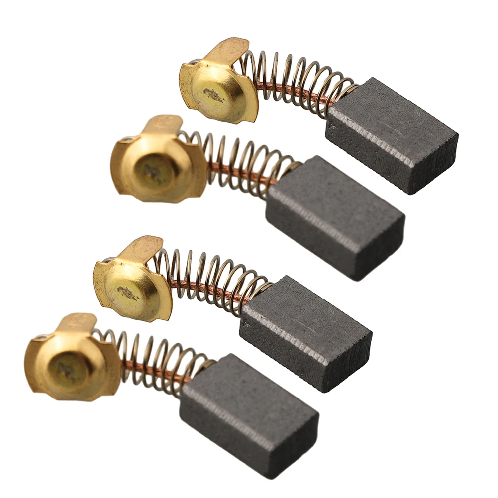 Полный набор из четырех угольных щеток предназначенных для использования с