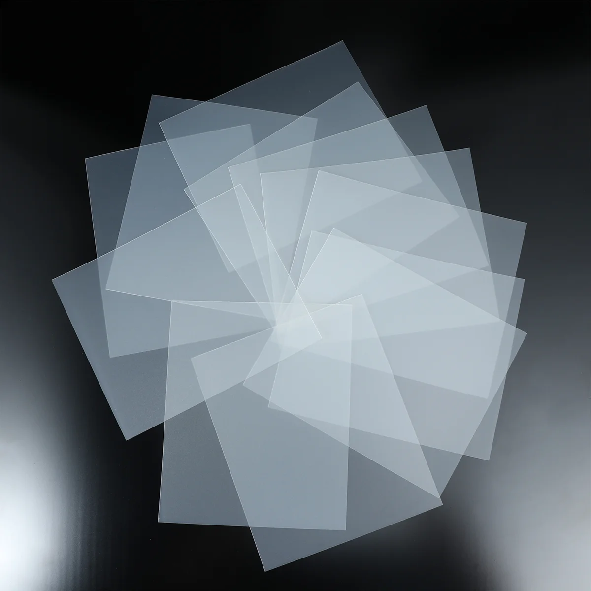 

12Pcs Material Transparent Stencils Stencil Sheets Blank Stencil Sheets Stencils Sheet for Silhouette Machines Drawing