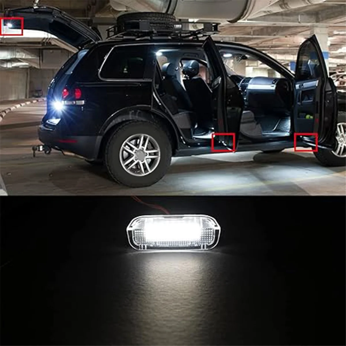 Фонарь с боковой дверью для VW Touareg Tiguan Golf Passat CC