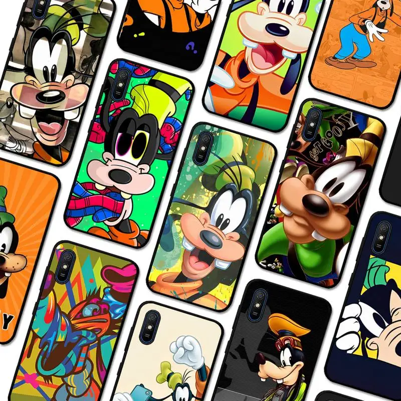 

Disney Goofy Phone Case for Redmi 5 6 7 8 9 A 5plus K20 4X 6 cover