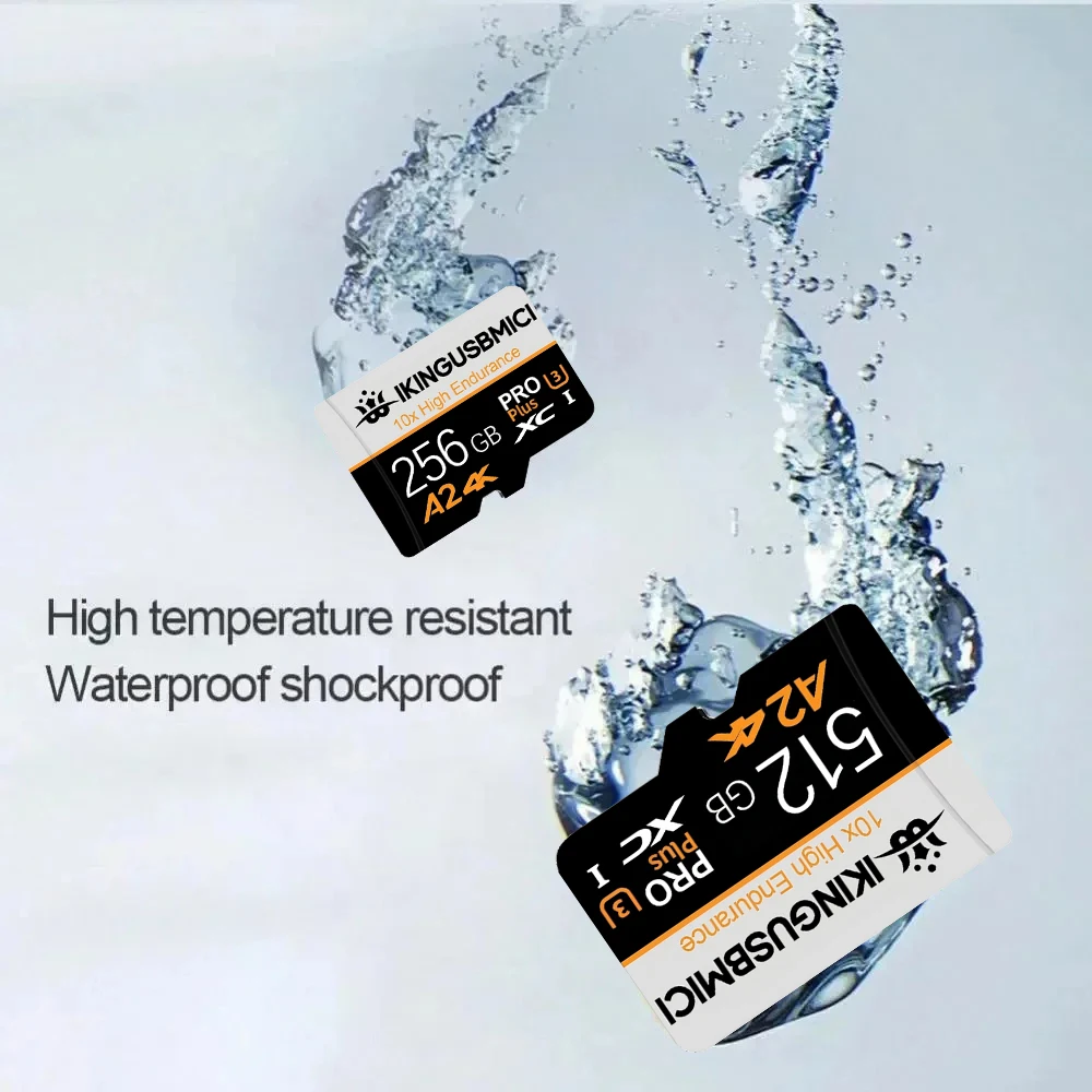 Карты памяти Micro TF SD, карты TF, карты SD 128GB, 32GB, 256GB, 64GB, 512GB, класс U3, класс 10 для камер, мобильных телефонов, Nintendo. (art.: 3920db1a005e2) - 3920db1a005e2