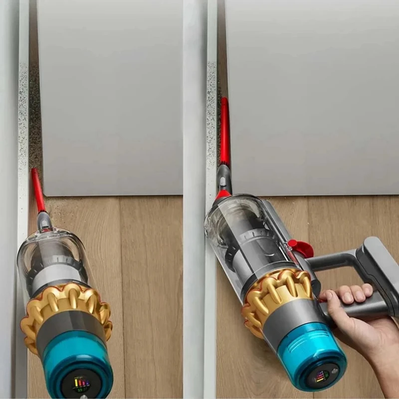 Для Dyson V7/V8/V10/V11/V12 Detect Slim/V15 Detect/ Awkward Space щелевой инструмент сменная щетка для