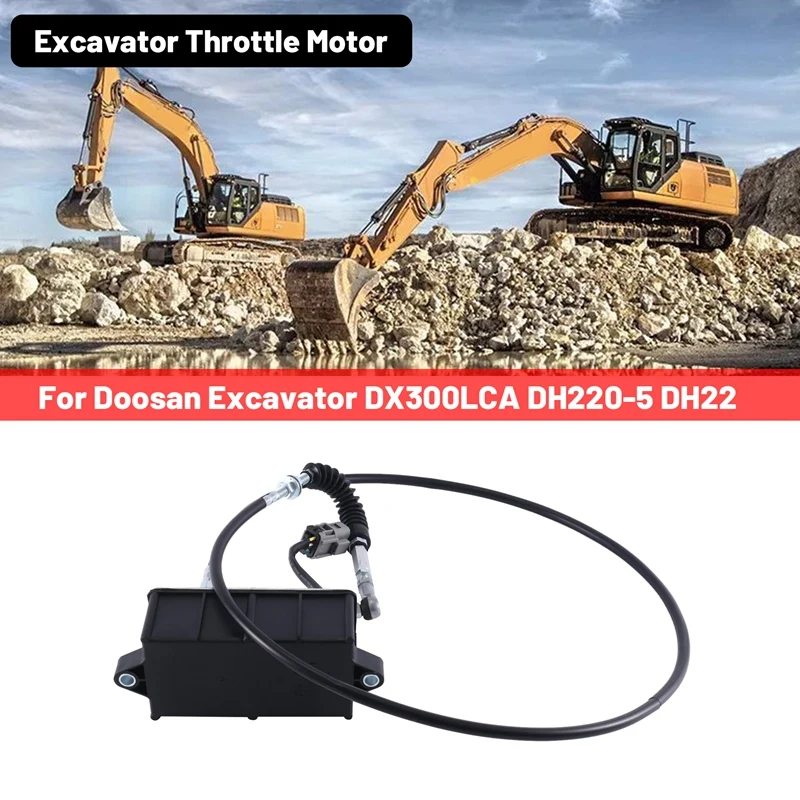 2325-9014/15 Excavator Throttle Motor Compatible For Doosan DX300LCA DH220-5 DH22