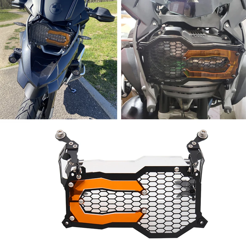 

For BMW R1200GS R1200 GS R1250GS LC Adventure 2014-2021 Motorcycle Headlight Protector Grille Guard Cover Protection Grill