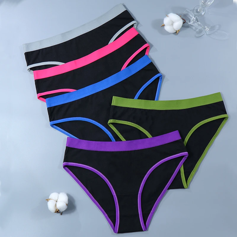 BANNIROU 1 шт. женские трусики нижнее белье из мягкого хлопка дышащее спортивное