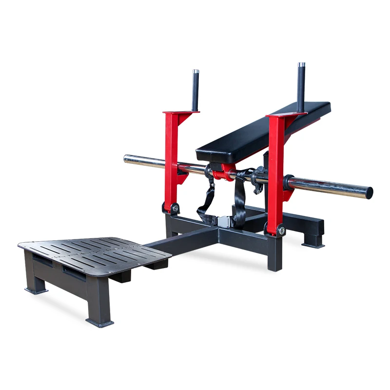 Фото Тренажер для ягодиц Safety 180kg Max: Стальной тренажер для хип-трестов с нагрузкой, силовой тренажер для спортзала, тренажер для развития ягодичных мышц, акция №3