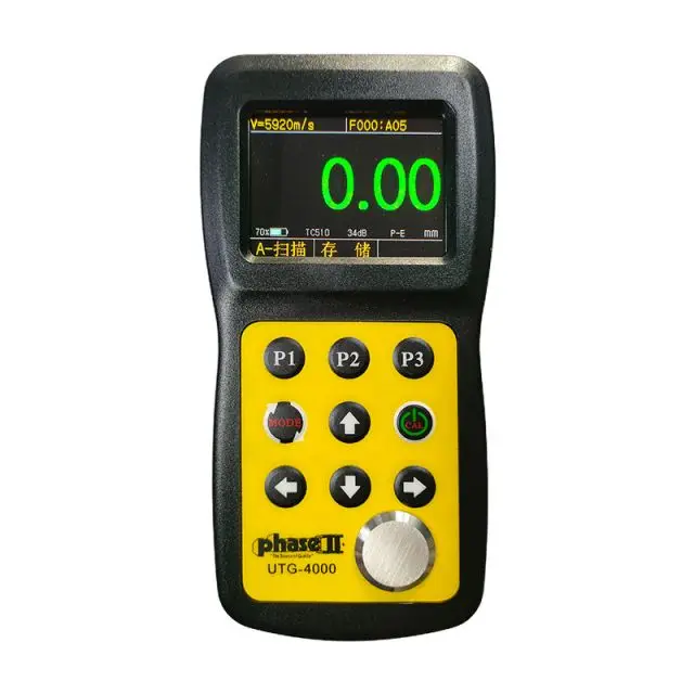 Технические ультразвуковые Толщиномеры фазы II с функцией сканирования A &amp B и
