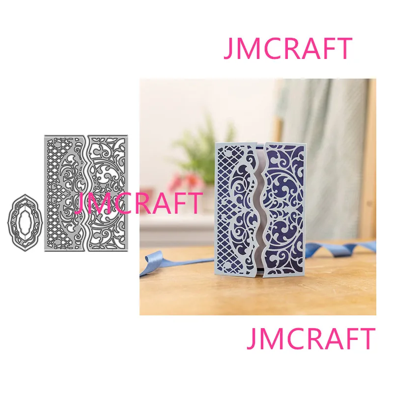 

JMCRAFT 2022 New Flowers Fit Into The Frame #2 Metal Cutting Dies DIY Scrapbook Handmade Paper Craft Metal Steel Template Dies