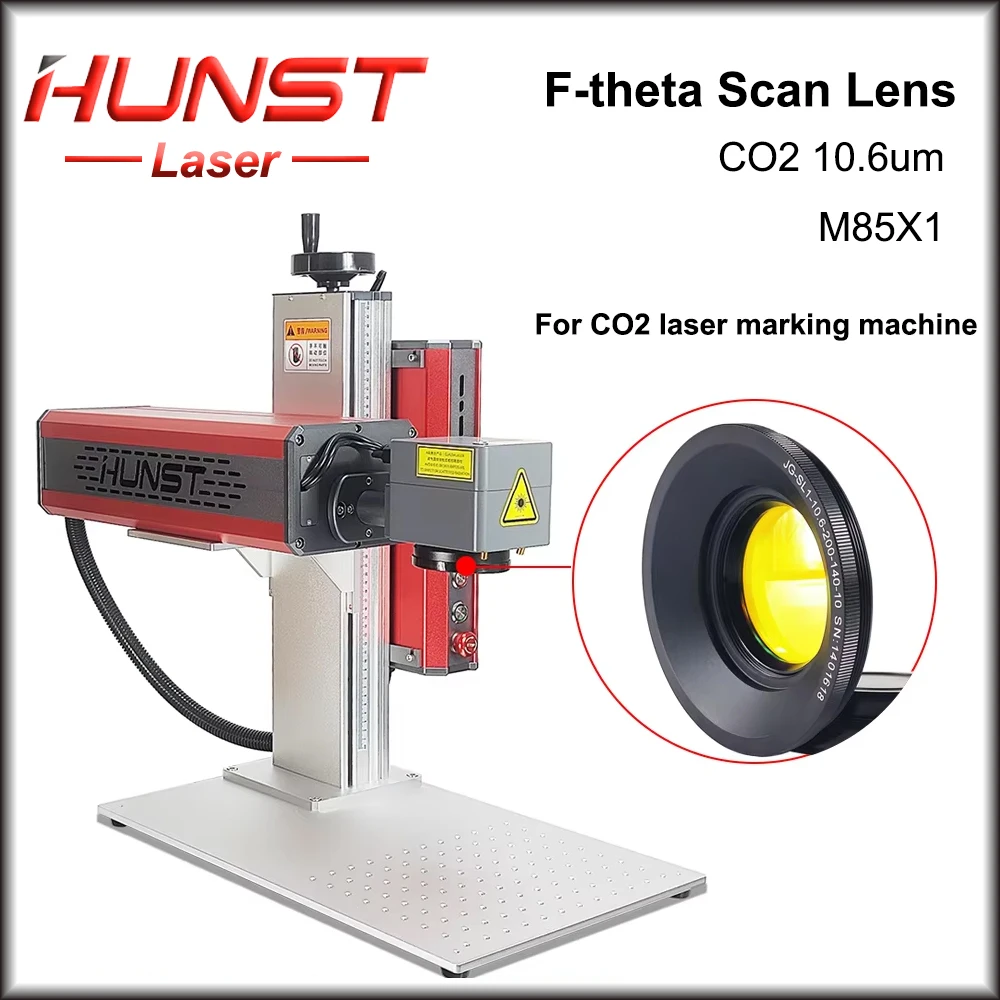 HUNST CO2 F-theta Scan Lens 10 6 мкм 70 110 175 210 250 300 мм Полевая линза для лазерного гравера
