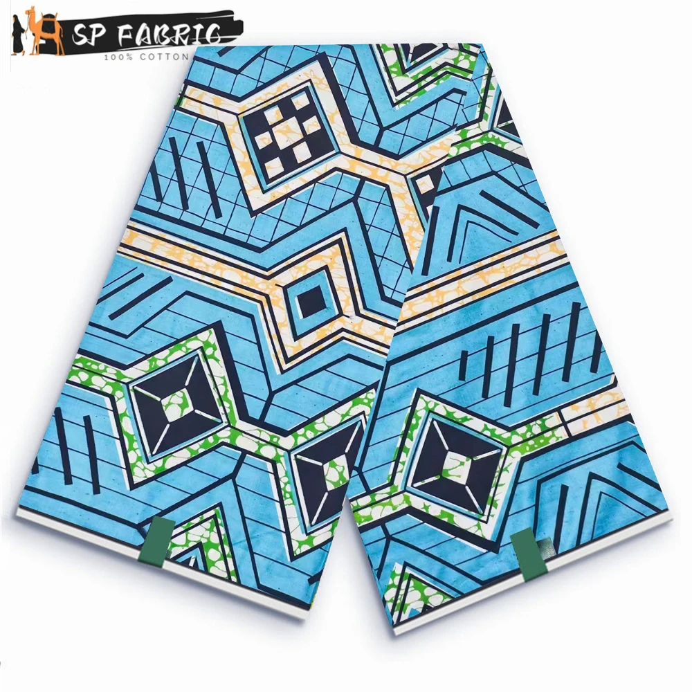 Супер ткань 100% оригинальная настоящая анкарская Африканская восковая блочный