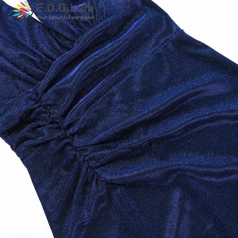 EDGLuLu платье на день рождения со шнуровкой и открытой спиной женское сексуальное с