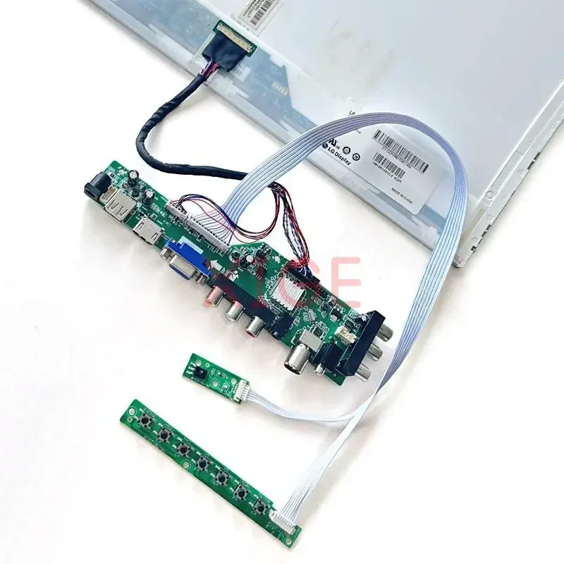 Комплект сделай сам для B133XW03 V0/V1/V2 B133XW07 V1 13 3 &quotLVDS 40Pin DVB-T/C 1366x768 панель ноутбука